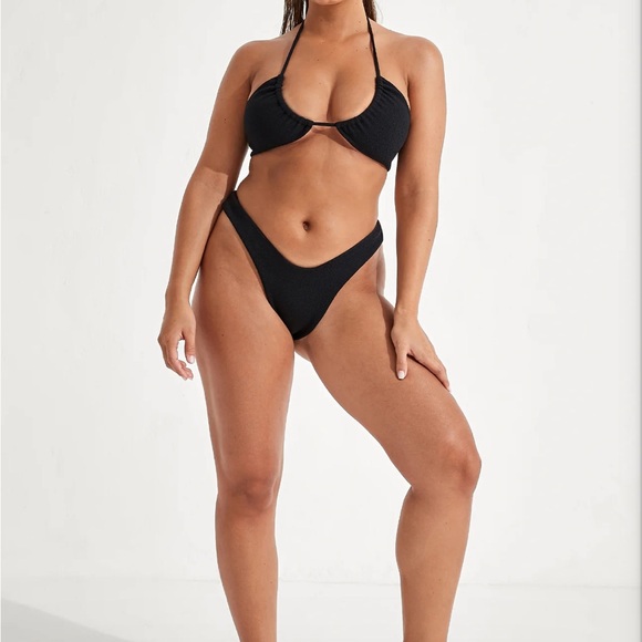 NEW Sylk swim green Maria top and Carlos string bottom medium - Picture 4 of 9